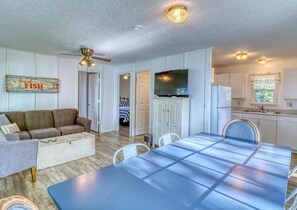 Living area - Main Cabin and Bunk Cabin on Pelican Lake (Pelican Rapids)