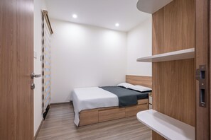 Blackout drapes, iron/ironing board, free WiFi