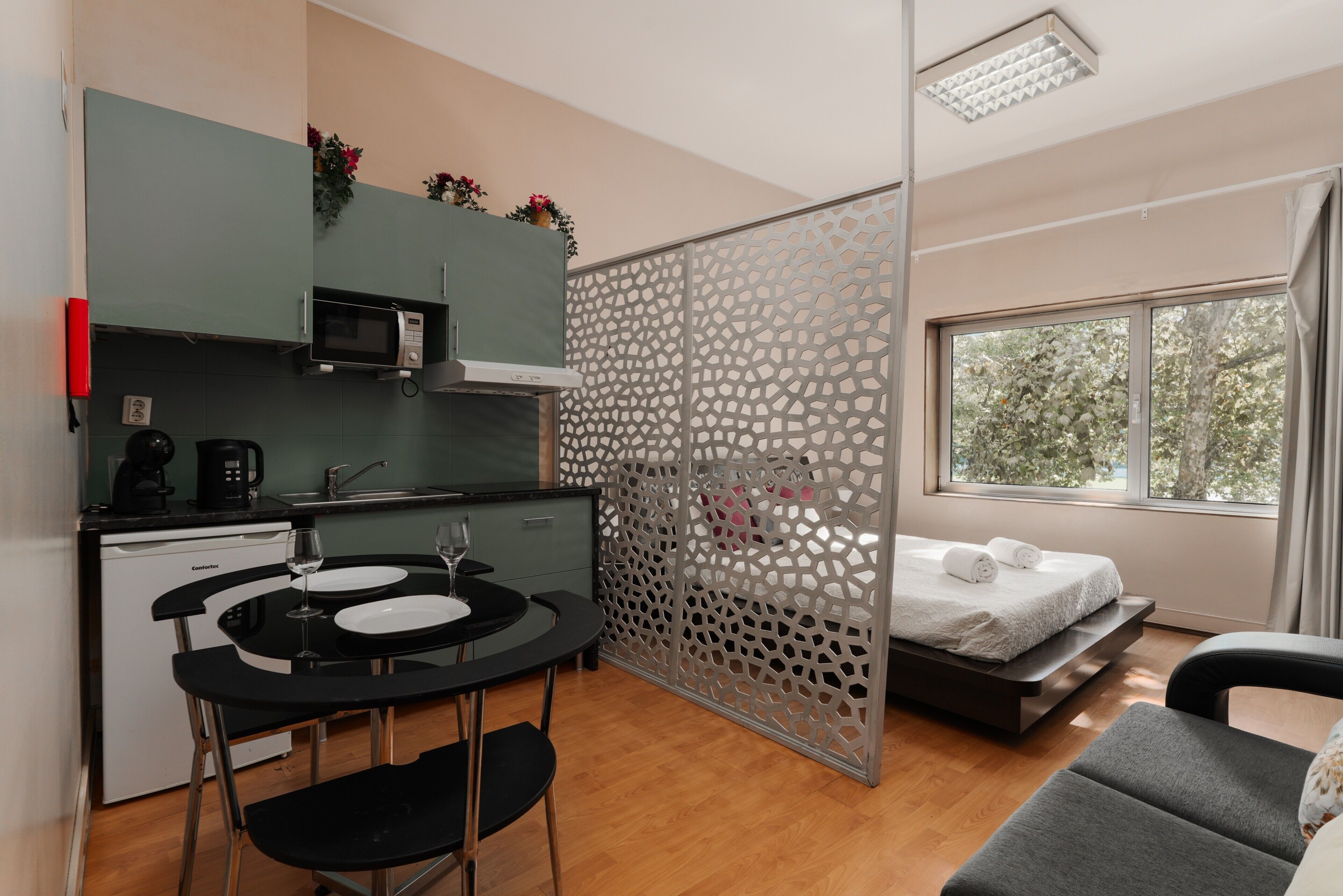 1 makuuhuone, silitysrauta/-lauta, Wi-Fi, vuodevaatteet