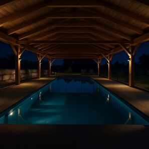 Pool - Luxury Private Chalet with Heated Pool – Peace, Style & Nature in Styria (Graschuh)