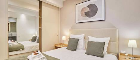 Apartment | 1 bedroom, bed sheets