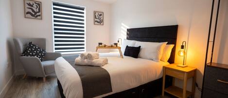 2 sovrum, strykjärn/strykbräda, gratis wi-fi och sängkläder