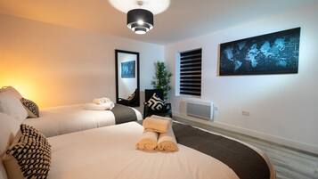 2 quartos, ferros/tábuas de passar roupa, Wi-Fi de cortesia