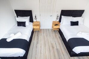 3 bedrooms, iron/ironing board, travel cot, free WiFi