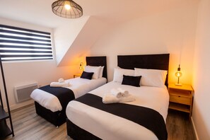 3 bedrooms, iron/ironing board, travel cot, free WiFi