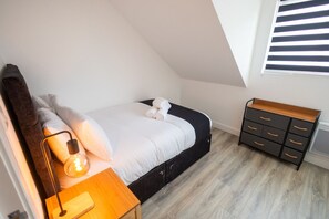 3 bedrooms, iron/ironing board, travel cot, free WiFi