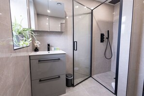 Hair dryer, towels