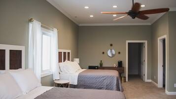 1 habitación, tabla de planchar con plancha, wifi y ropa de cama