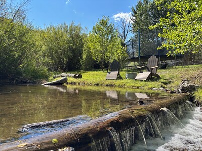Secluded creek-side ranch house in the heart of Custer County.