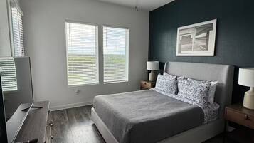 1 habitación, tabla de planchar con plancha y wifi