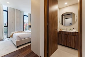 3 bedrooms, desk, iron/ironing board, travel cot - Stylish Penthouse with Work Space & Terrace in Roma Norte (Ciudad de México)