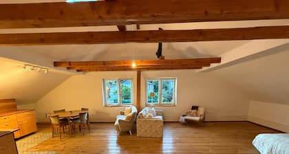 Vacation apartment Apfelbaum in the guest & people and nature