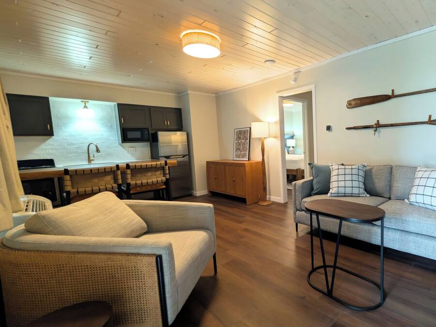 Suite, Patio, Beach View | Laptop workspace, blackout drapes, iron/ironing board (on request)