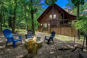 Terrace/patio - Summer Moon Lodge - For 8ppl (Broken Bow)