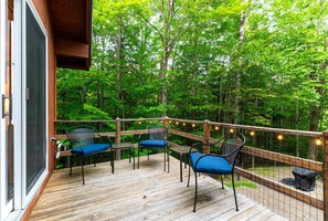 Terrace/patio - Rustic Luxe w/ Creek & Privacy (Bartlett)