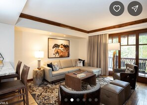 Living area - Luxurious 3 BR Unit at 100 Bachelor Ridge formerly Timbers (Avon)