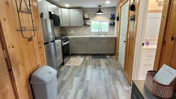 Microwave, oven, stovetop