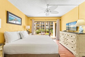 1 bedroom, WiFi, bed sheets - Bright Beach Condo / Ocean Views + Pool (New Smyrna Beach)