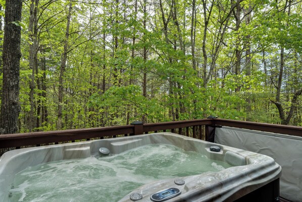 Bain à remous extérieur