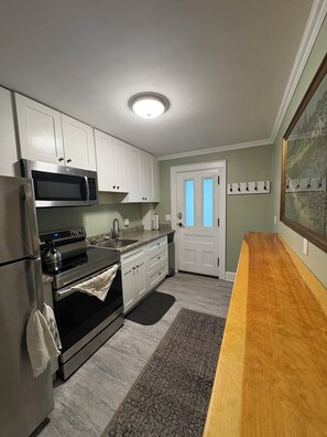 Microwave, oven, stovetop