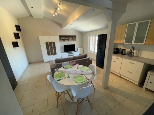 50 sqm apartment in Vaugneray - Quiet, nature and comfort 18 km from Lyon