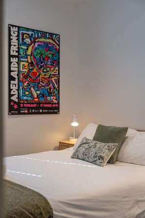 2 Schlafzimmer, Schreibtisch, Bügeleisen/Bügelbrett, WLAN
