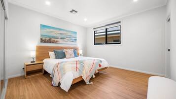 8 bedrooms, iron/ironing board, travel crib, WiFi