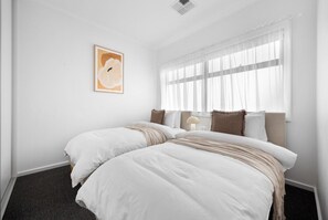 3 bedrooms, iron/ironing board, free WiFi, bed sheets