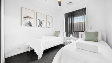 3 bedrooms, iron/ironing board, travel crib, WiFi