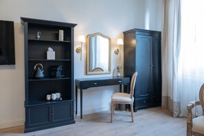 Habitación romántica con 1 cama matrimonial o 2 individuales, baño en la habitación (4 étoiles) | Interior