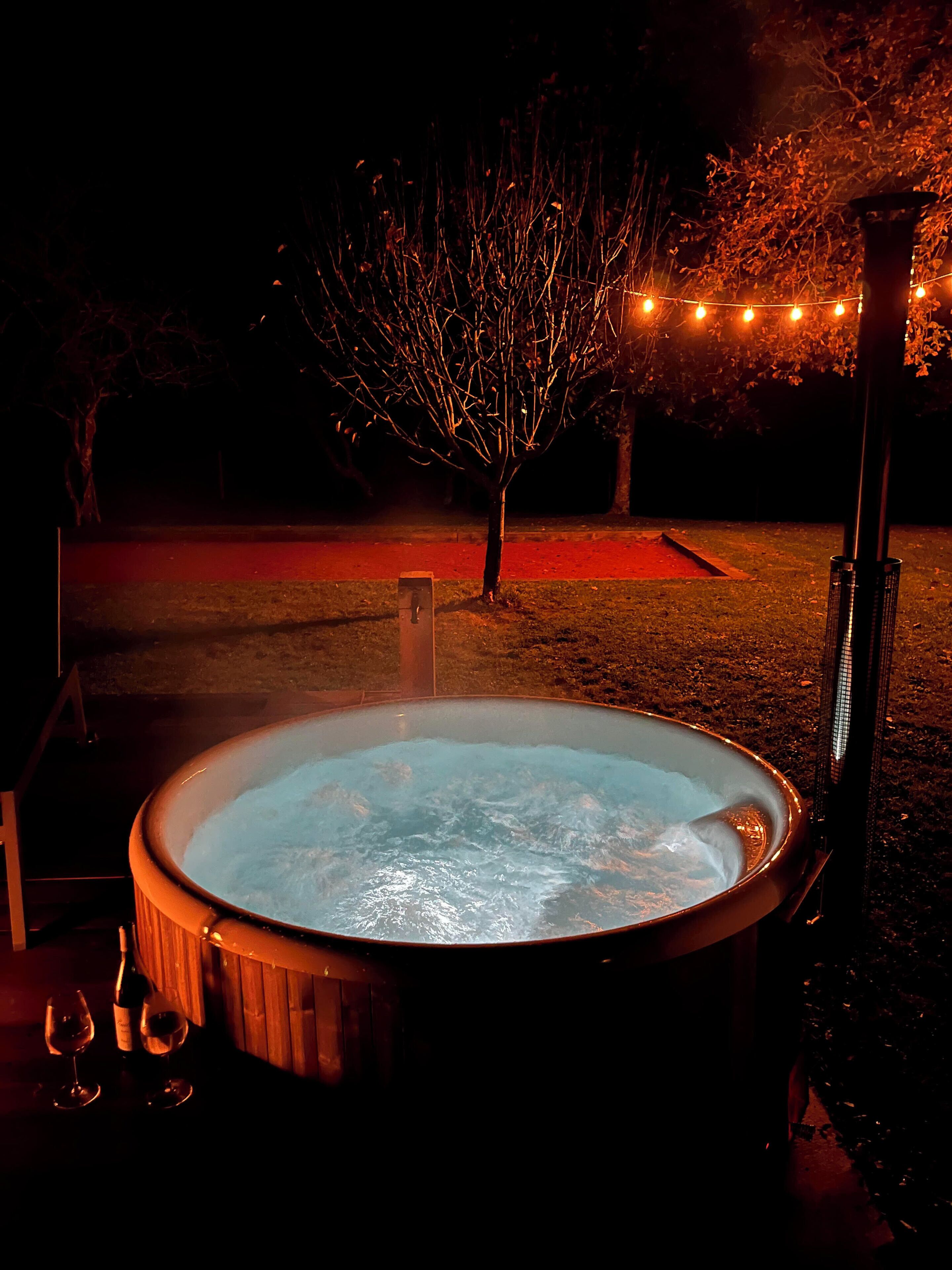 Bain à remous extérieur