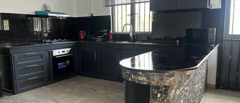 Microwave, oven, dishwasher