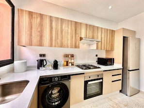 Microwave, oven, stovetop
