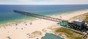 Waterfront Bliss at Pensacola Beach – Dock, Pool & Sound Views!