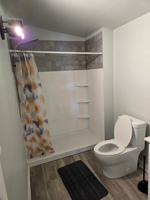 Douche, papier toilette