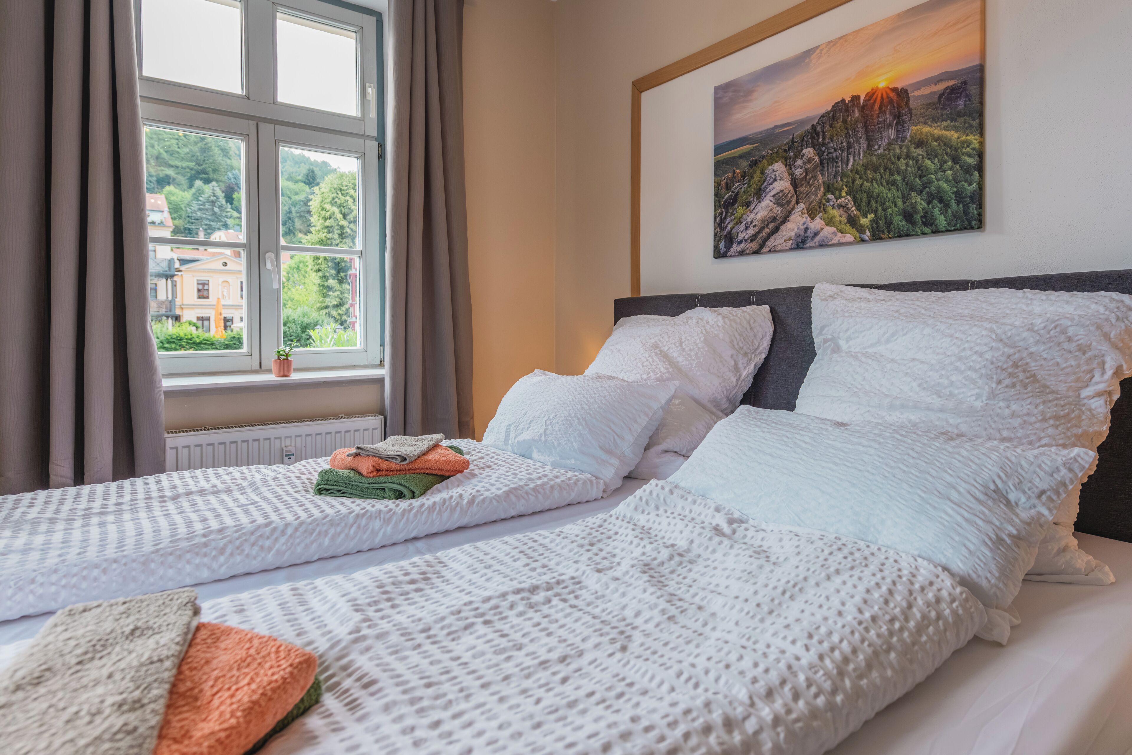 1 Schlafzimmer, kostenloses WLAN, Bettwäsche