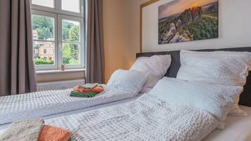 1 Schlafzimmer, kostenloses WLAN, Bettwäsche