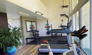 Fitnessbereich