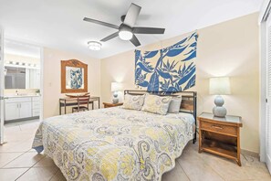 1 bedroom, iron/ironing board, travel crib, WiFi