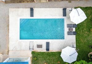 Pool - El Patio de Lucia 4 persons, Las Terrenas tropical garden, city, beach nearby (Las Terrenas)