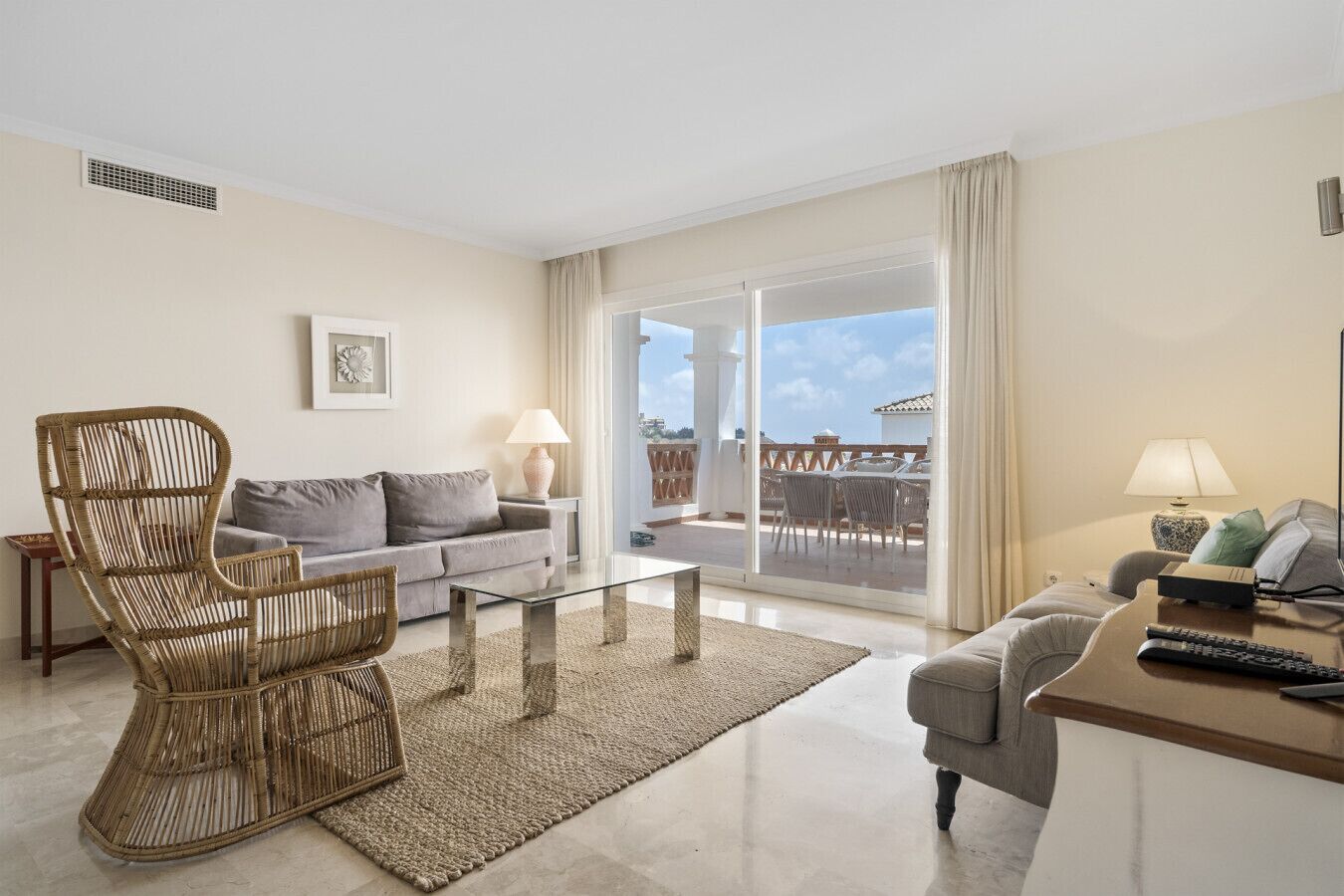 Área de sala de estar