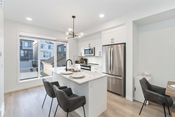 A kitchen with all the essentials and then some more