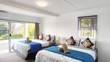 6 chambres, fer et planche à repasser, lit parapluie, Wi-Fi gratuit