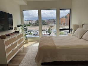 2 chambres, accĂšs au Wi-Fi (inclus), literie fournie