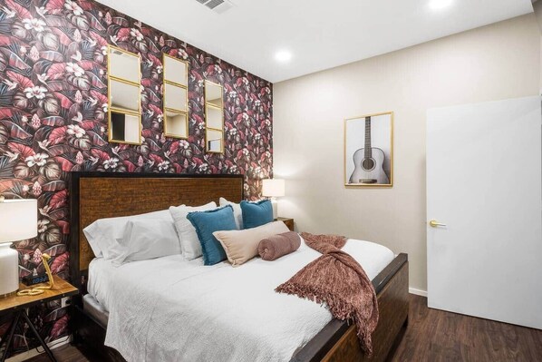 1 bedroom, iron/ironing board, free WiFi, bed sheets