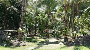 Overnattingsstedets uteområder