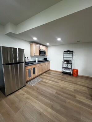 Microwave, oven, stovetop