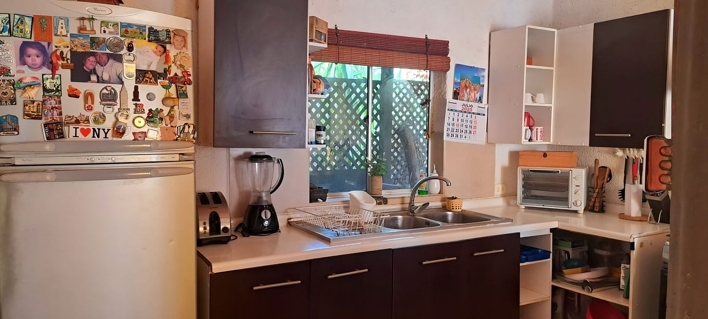 Maison Familiale, 3 chambres, 2 salles de bains, vue partielle sur l'océan | Cuisine privée