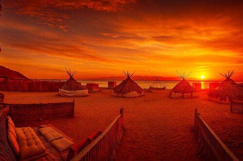 Rivo camp bungalow in Dahab blue lagoon