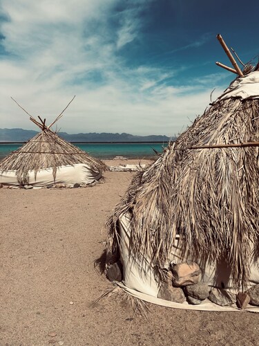 Rivo camp bungalow in Dahab blue lagoon